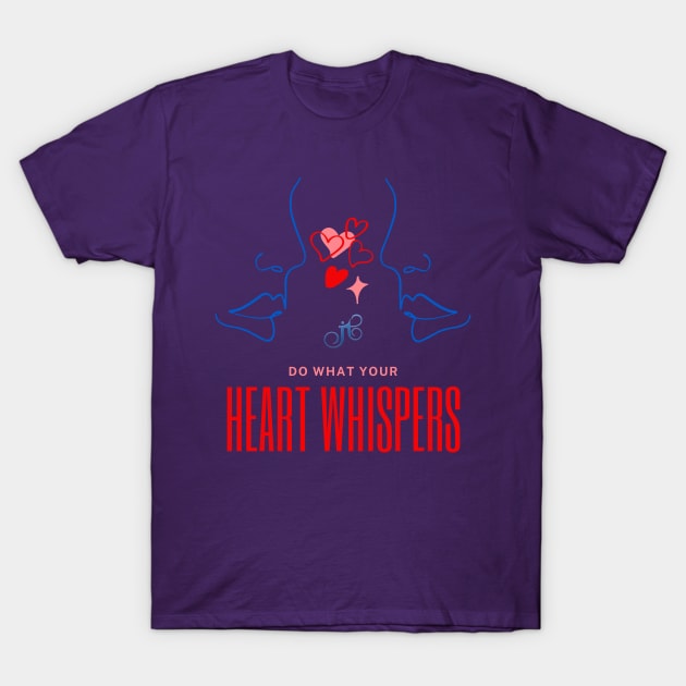 Heart Whispers T-Shirt by LibrosBOOKtique